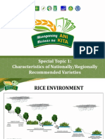 Special Topic 1 Characteristics of NationallyRegionally Recommended