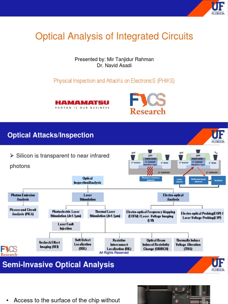 Optical Analysis Techniques for ICs | PDF | Laser | Optics