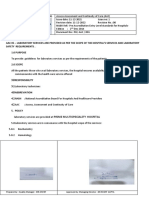 Aac 05 - Laboratory Services Are Provided As Per The Scope of The Hospital'S Services and Laboratory Safety Requirements - 1.0 Purpose