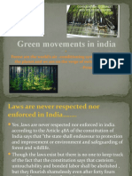 Green Movement in India Shotcurt