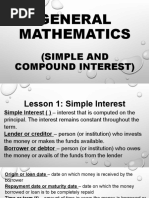 GENERAL MATHEMATICS Week 1