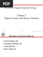 Chapter 2 Digital Systems and Binary Numbers