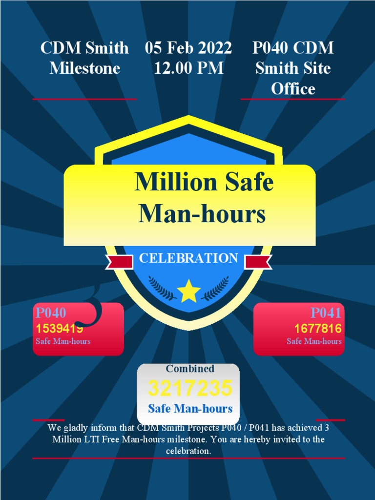 CDM Smith Milestone PDF