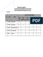 Lampiran 1. Form Pembagian Tugas Kelompok