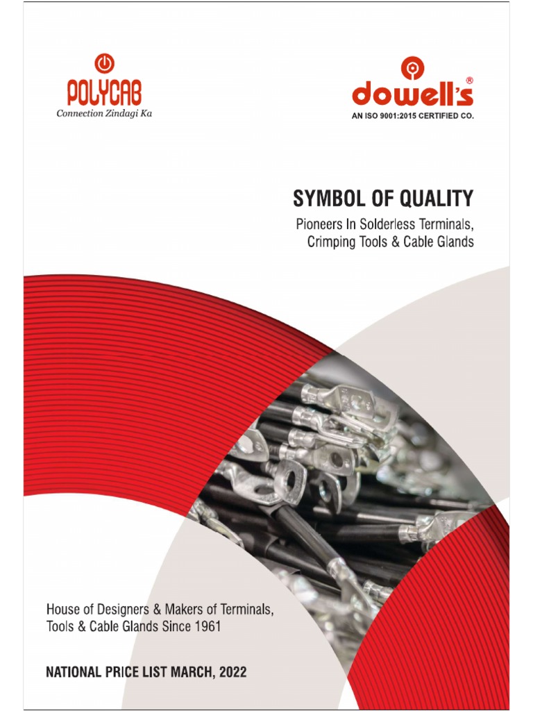 Dowells New Price List 2022 PDF