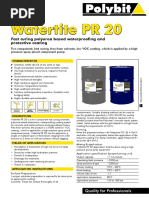 Purtop 200: Polyurea Waterproofing Guide | PDF | Concrete | Epoxy