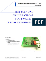 PTC04 User Manual Calibration Software