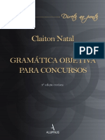 Gramática Objetiva Para Concursos - Claiton Natal