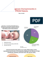 How To Diagnosis Chorioamnionitis in PPROM Patients