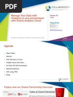 Manage Your Data With Analytics in Any Environment Learn How to Achieve With Oracle Analytics Cloud_PPT