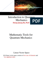 Introduction To Quantum Mechanics - Lecture2 - DQH