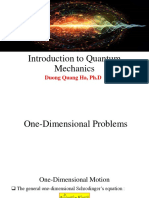 Introduction To Quantum Mechanics - Lecture4 - DQH