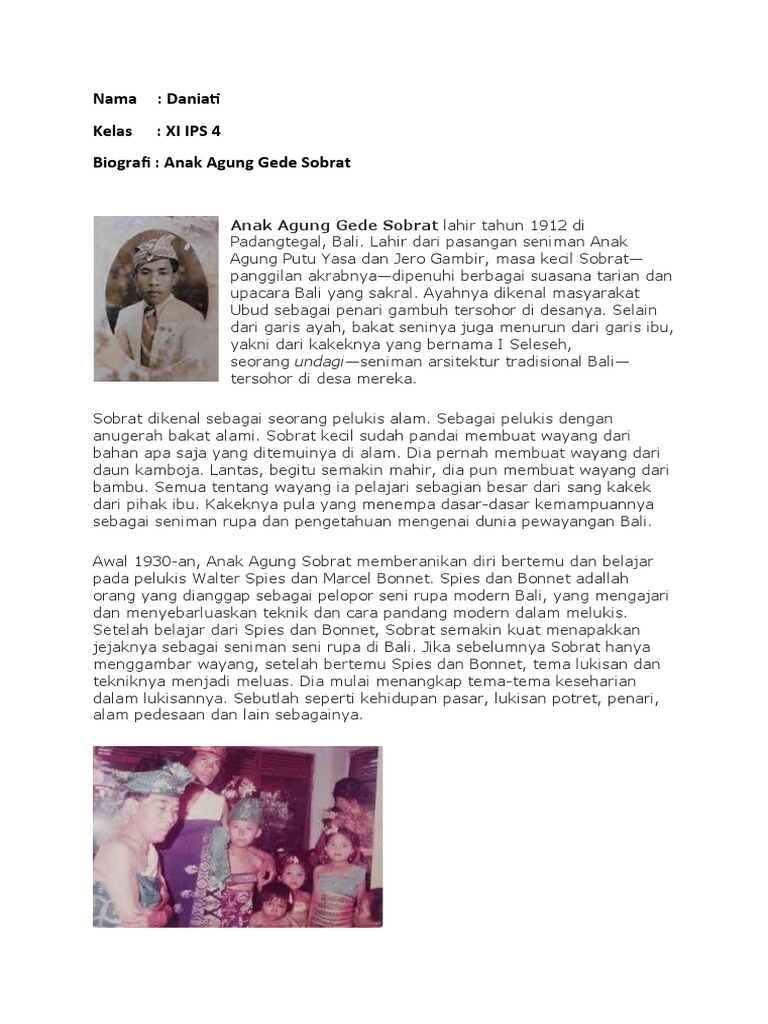 Tugas Seni Daniati | PDF | Ilmu Sosial | Perjalanan