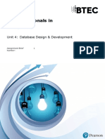 Unit 04 - Database Design and Development