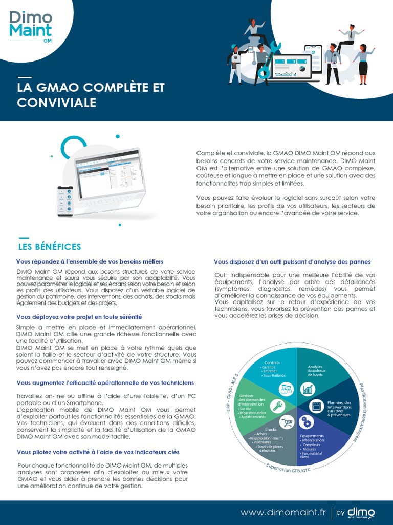 Fiche Produit Dimo Maint Om | PDF | Application | Logiciel
