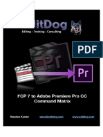 FCP 7 To Premiere Command Matrix (Sin)