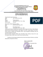 Surat Keterangan Pernah Mengajar