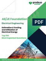 Estimation Costing and Utilization of Electrical Energy 100 Que 92 141654593450735
