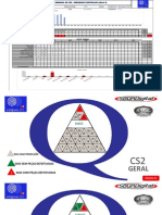 Registros semanais de inspeção de peças CS2