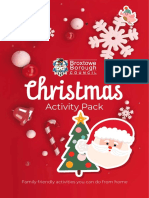 Christmas Activity Pack Family Friendly Fun