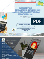 Elly - Implementasi Permendagri 64 Tahun 2020 - Bimtek DPRD Kab Subang - 26 Okt 2020