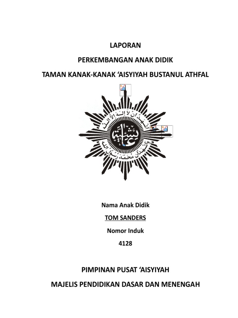 Laporan Perkembangan Tom Sanders | PDF
