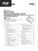 BLH Series: Analog Setting Type 100 W