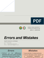 LEC 2 - Mistakes and Errors