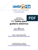 Pablo Pescatore - 11 Yeites Guitarra Eléctrica