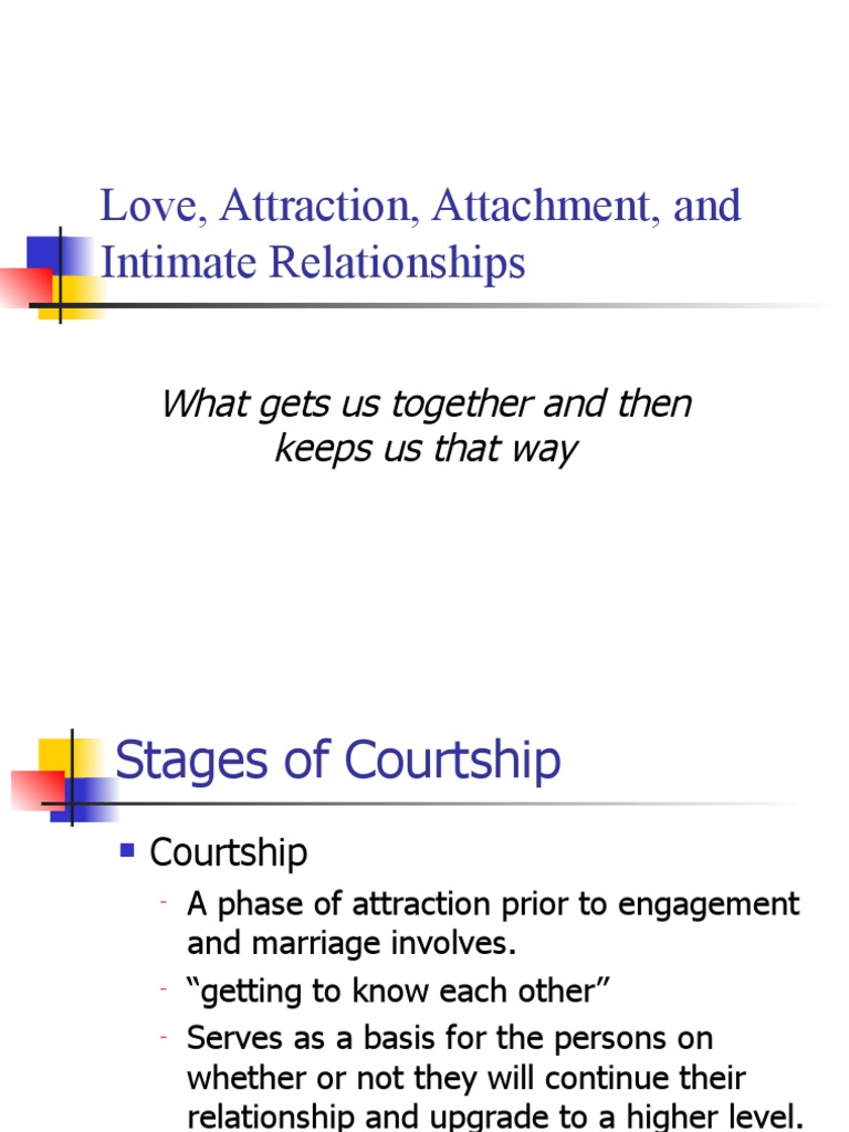 Attraction Love and Commitment | PDF | Romance (Love) | Jealousy