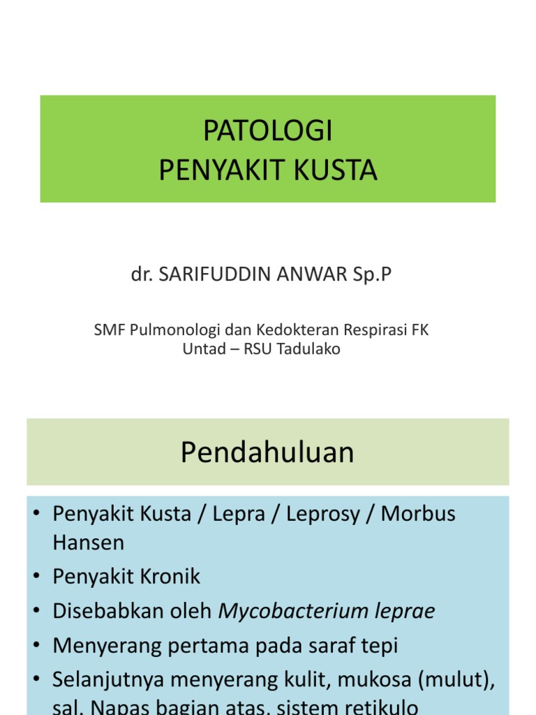 5.patologi Kusta | PDF