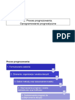 2 Zadanie I Oprogramowanie Prognostyczne