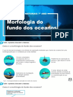 Morfologia Do Fundo Dos Oceanos