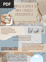 Complicaciones de Una Cirugía Ortognatica