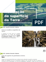 Modificação da superfície terrestre