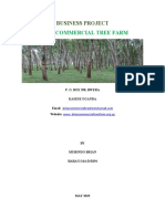 Commercial Tree Plantation Business Plan
