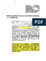 Oposición al listado preliminar de beneficiados CAS-COVID