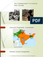 Genocidios Contemporaneos BanglaDesh y Rwanda