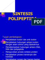 Bab 04 Sintesis Polipeptida