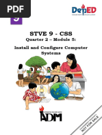 Revised Module CSS 9 Second Quarter