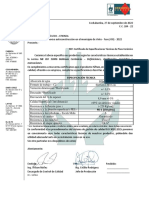 Marcaciones.: REF: Certificado de Especificaciones Técnicas de Pisos Cerámico