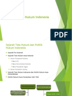 Sejarah Tata Hukum Indonesia
