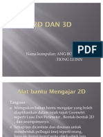 2D dan 3D