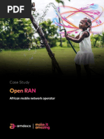 Open RAN: Case Study