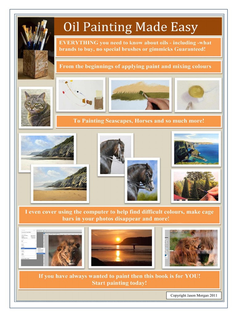 Painting Book PDF Color Canvas