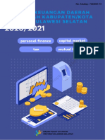 Statistik Keuangan Daerah Pemerintah Kabupaten - Kota Provinsi Sulawesi Selatan 2020 - 2021