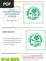 Module 5 - Environmental Management System