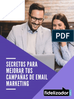 Ebook Secretos para Mejorar Tus Campanas de Email Marketing.