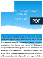 Line and Grade Presentation