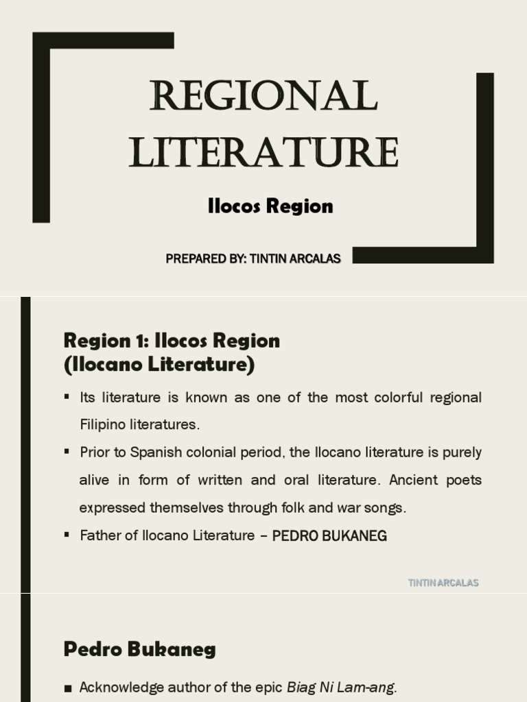 Ilocano Literature | Download Free PDF | Philippines